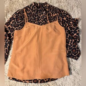 Jcrew tank top and blouse